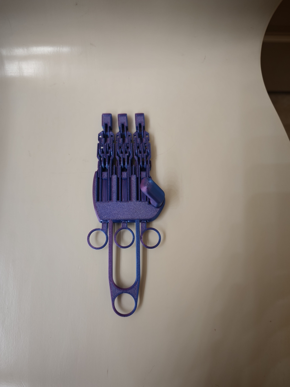 Purple Party Streamer Clips - Home Party Supplies